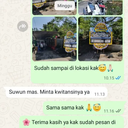 Pengiriman Papan Bunga Duka Kawasan Industri Pulogadung