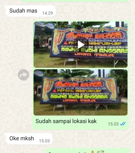 Pengiriman Papan Bunga Kawasan Industri Pulogadung