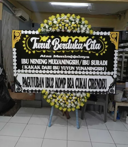 Papan Bunga Duka Kawasan Industri Pulogadung