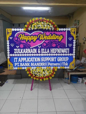 Papan Bunga di Kawasan Industri Pulogadung